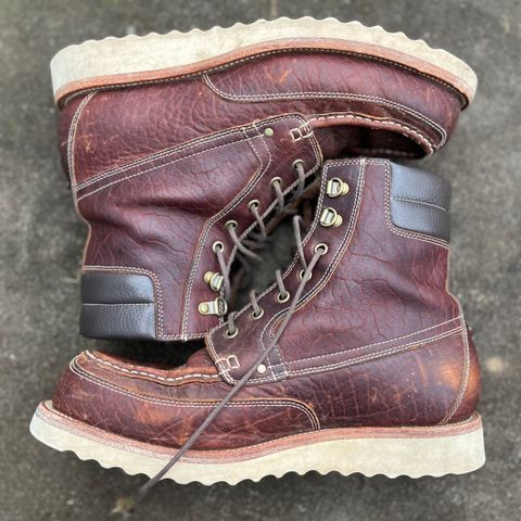 Grant Stone Field Boot in Seidel Walnut Bison