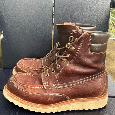 Grant Stone Field Boot in Seidel Walnut Bison