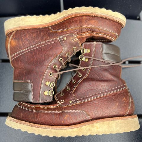 Grant Stone Field Boot in Seidel Walnut Bison
