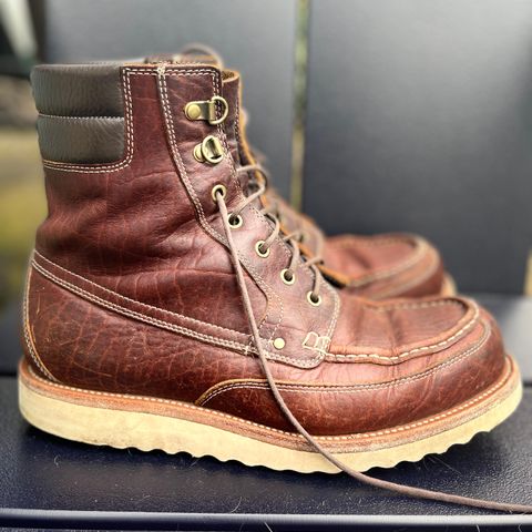 Grant Stone Field Boot in Seidel Walnut Bison