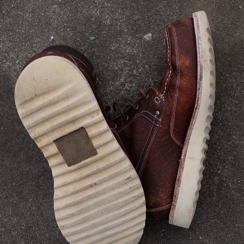 Grant Stone Field Boot in Seidel Walnut Bison