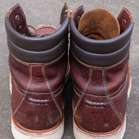 Grant Stone Field Boot in Seidel Walnut Bison