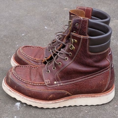 Grant Stone Field Boot in Seidel Walnut Bison