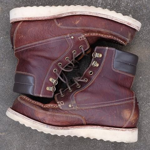 Grant Stone Field Boot in Seidel Walnut Bison