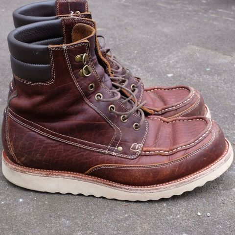 Grant Stone Field Boot in Seidel Walnut Bison