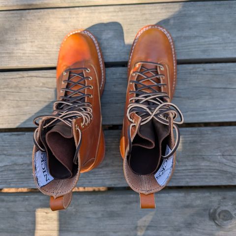 Nicks Lace To Toe in Wickett & Craig Mojave Double Stuffed