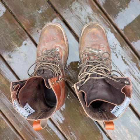 Nicks Lace To Toe in Wickett & Craig Mojave Double Stuffed