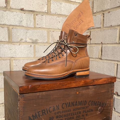 White's 350 Cutter in Horween Natural Chromexcel