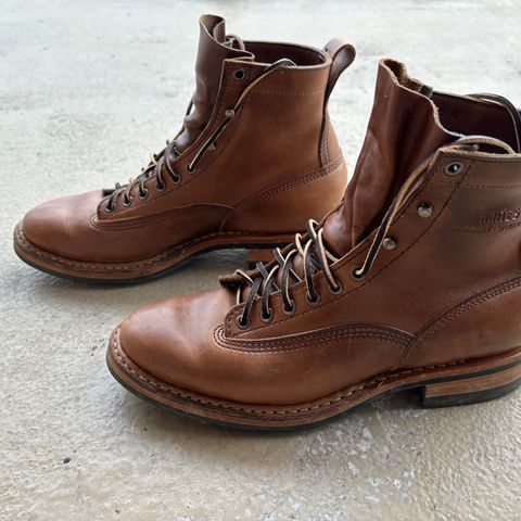 White's 350 Cutter in Horween Natural Chromexcel