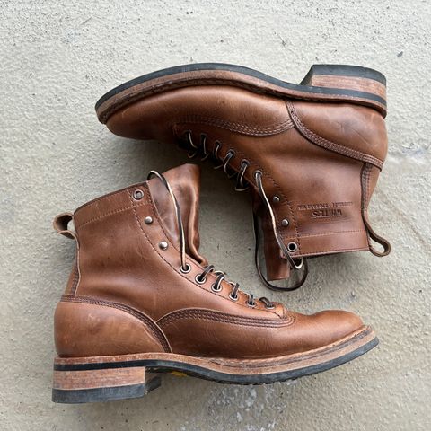 White's 350 Cutter in Horween Natural Chromexcel
