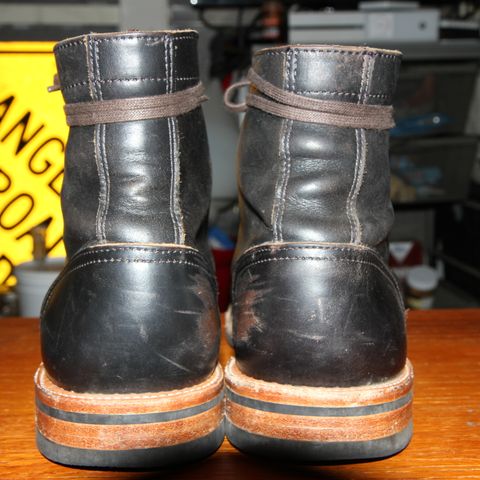 Oak Street Bootmakers Trench Boot in Horween Black Chromexcel