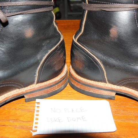 Oak Street Bootmakers Trench Boot in Horween Black Chromexcel