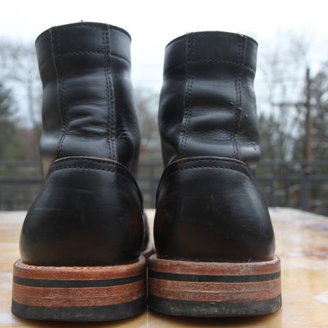 Search result thumbnail of Oak Street Bootmakers Trench Boot in Horween Black Chromexcel