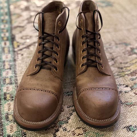 Iron Boots Pitman in C.F. Stead Gaucho Waxy Kudu