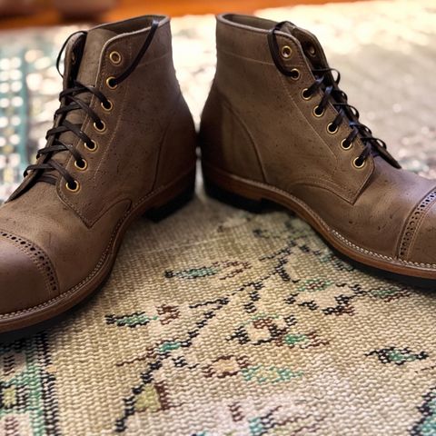 Iron Boots Pitman in C.F. Stead Gaucho Waxy Kudu