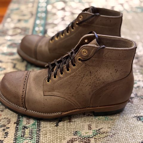 Iron Boots Pitman in C.F. Stead Gaucho Waxy Kudu