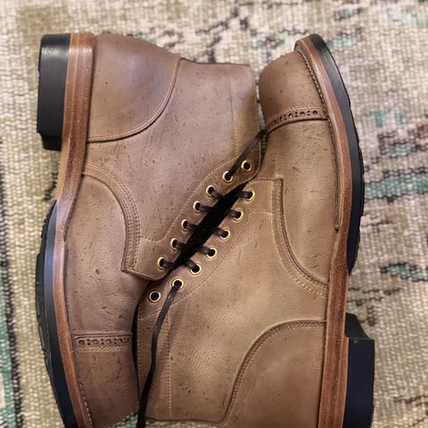 Iron Boots Pitman in C.F. Stead Gaucho Waxy Kudu