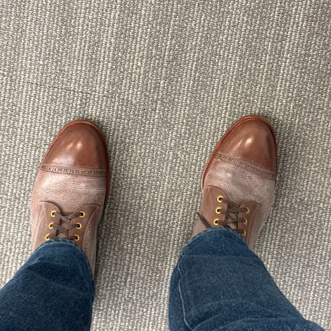 Iron Boots Devil Dog in Coffee Brown Italy Waxed Bullhide