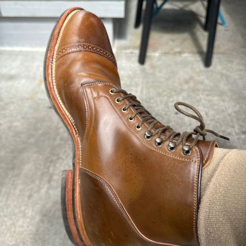 Viberg Service Boot BCT in Horween Calvados Shell Cordovan