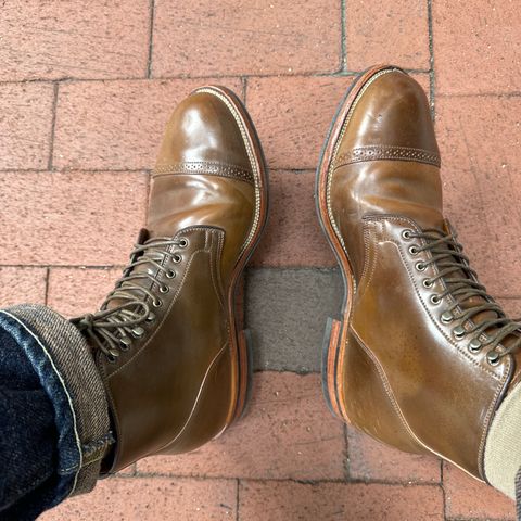 Viberg Service Boot BCT in Horween Calvados Shell Cordovan