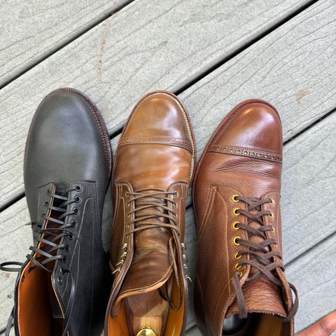 Viberg Service Boot BCT in Horween Calvados Shell Cordovan