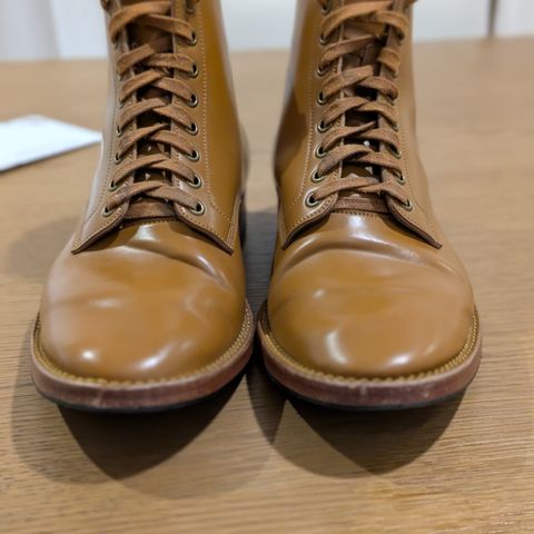 Onderhoud LVL01 Derby Boot in Maryam Unglazed Shell natural