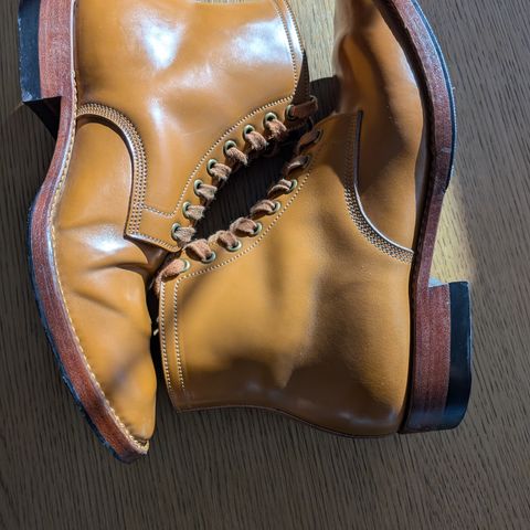 Onderhoud LVL01 Derby Boot in Maryam Unglazed Shell natural