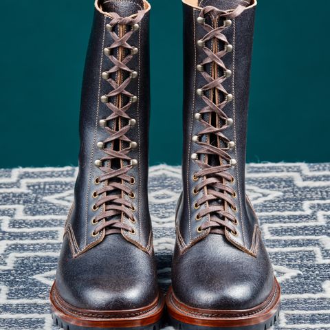 Sagara Boondocker in Horween Dark Brown Waxed Flesh