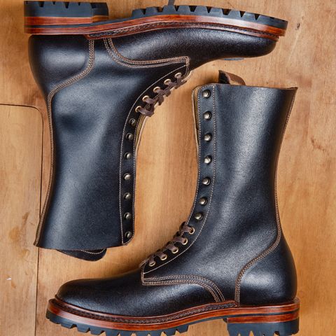 Sagara Boondocker in Horween Dark Brown Waxed Flesh