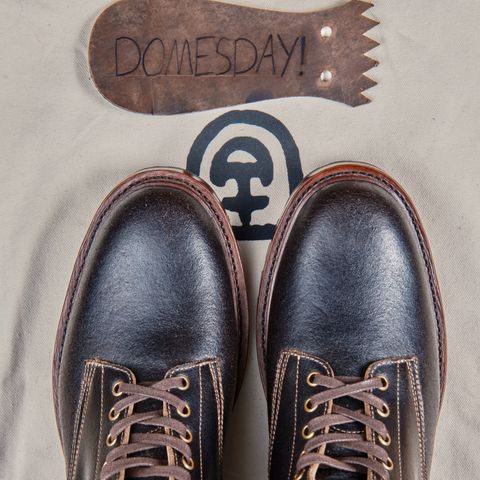 Sagara Boondocker in Horween Dark Brown Waxed Flesh