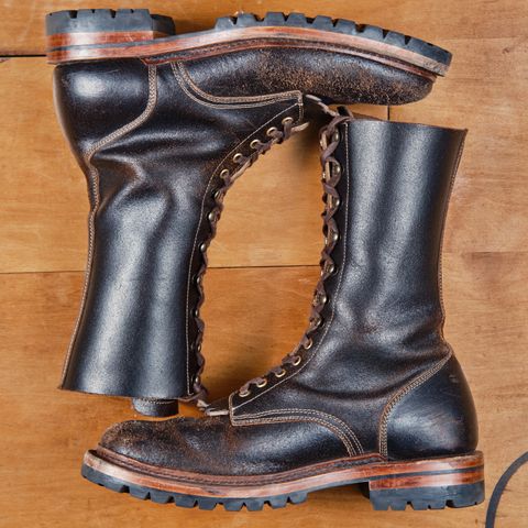 Sagara Boondocker in Horween Dark Brown Waxed Flesh