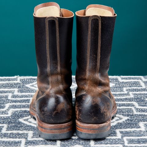 Sagara Boondocker in Horween Dark Brown Waxed Flesh