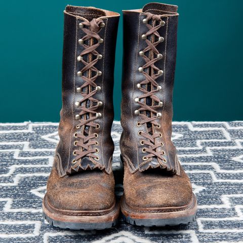 Sagara Boondocker in Horween Dark Brown Waxed Flesh
