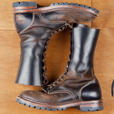 Sagara Boondocker in Horween Dark Brown Waxed Flesh