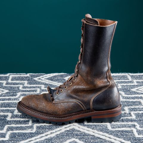 Sagara Boondocker in Horween Dark Brown Waxed Flesh