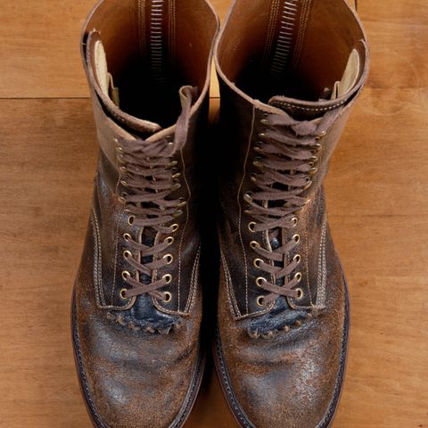 Sagara Boondocker in Horween Dark Brown Waxed Flesh