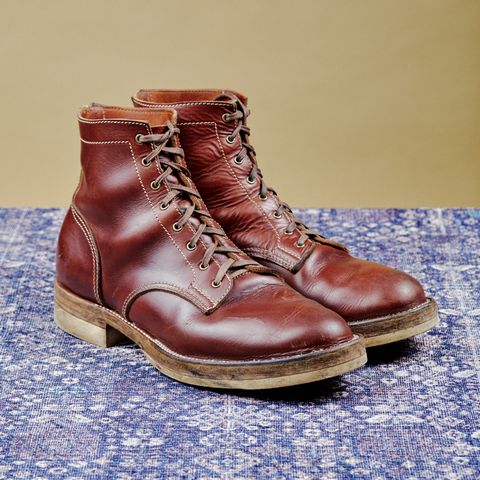 Oldspeed Service Boot 6” in Horween Timber Chromexcel