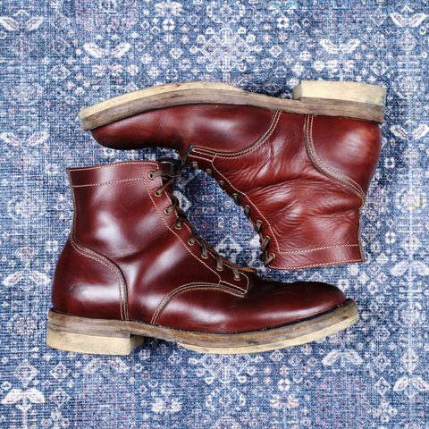 Oldspeed Service Boot 6” in Horween Timber Chromexcel