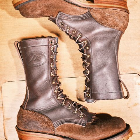 JK Boots Honey Fire Inlander in Seidel Brown Oil Tan