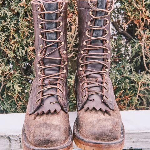 JK Boots Honey Fire Inlander in Seidel Brown Oil Tan