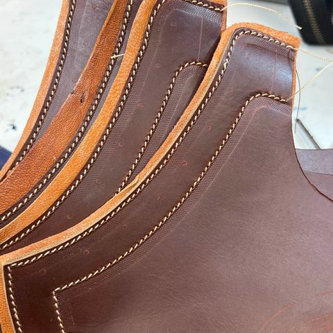 View photo of Oldspeed Service Boot 6” in Horween Timber Chromexcel