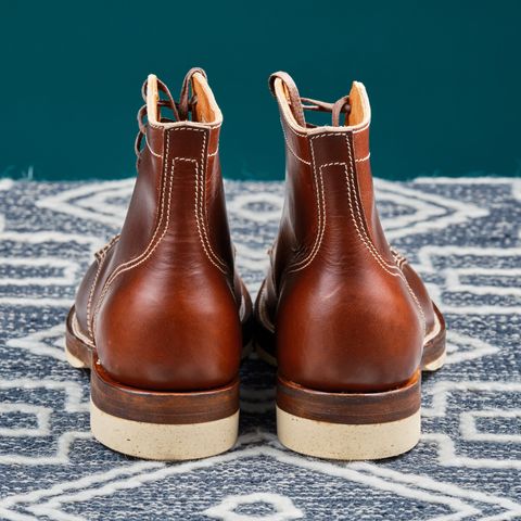 View photo of Oldspeed Service Boot 6” in Horween Timber Chromexcel