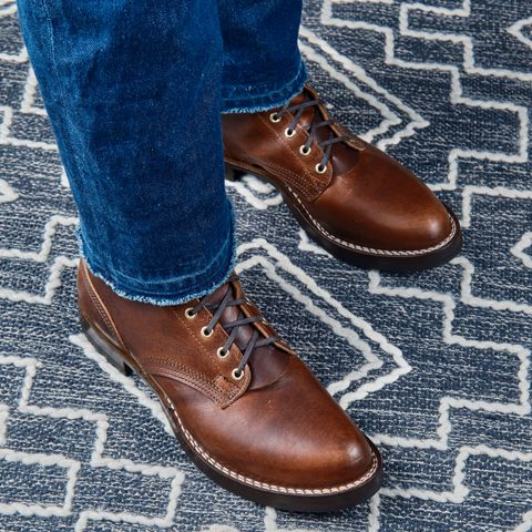 View photo of Nicks Lace Up Heritage in Italian Brown Cypress