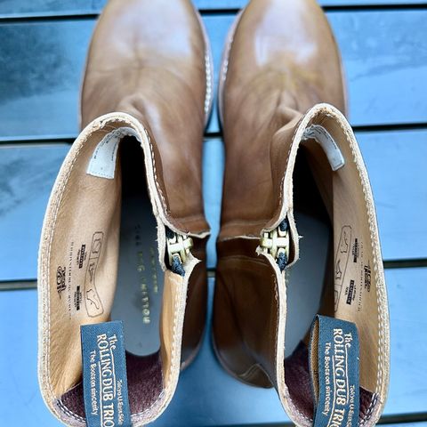 View photo of Rolling Dub Trio Casper Boot in Brown Horse Front #1020