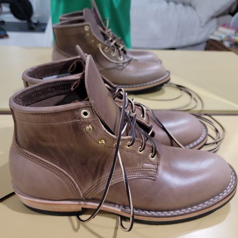 Nicks MTO in Horween Natural Chromexcel