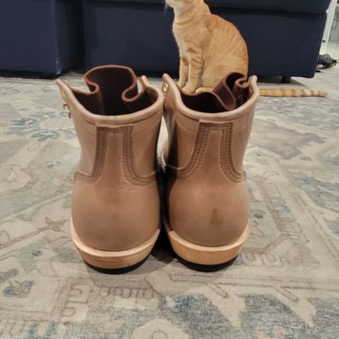 Nicks MTO in Horween Natural Chromexcel