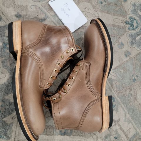 Nicks MTO in Horween Natural Chromexcel