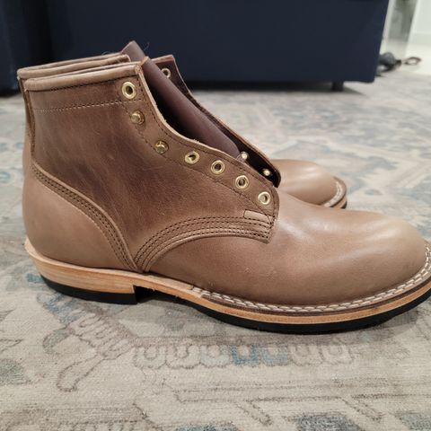 Nicks MTO in Horween Natural Chromexcel