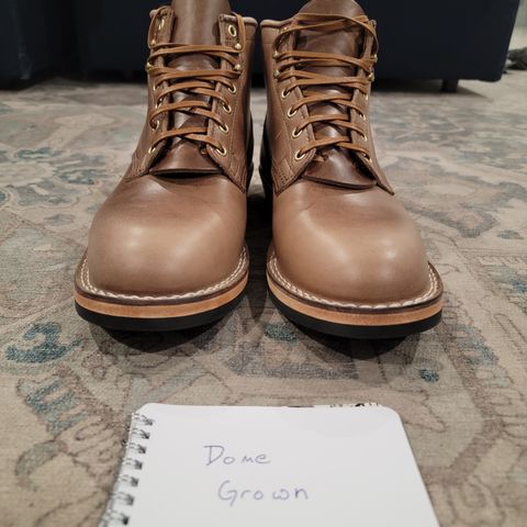 Nicks MTO in Horween Natural Chromexcel