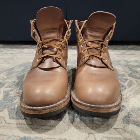 Nicks MTO in Horween Natural Chromexcel